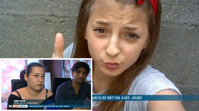 Madison 14 Ans Et Harcelee Sur Facebook Met Fin A Ses Jours A Herstal Sa Demi Soeur Temoigne Rtl Info