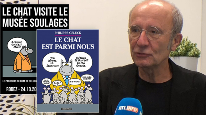 Sortie Le Chat Est Parmi Nous L Humour De Geluck Comme Medicament Rtl Info