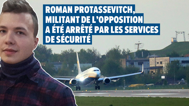 Wit Rusland Kaapt En Dwingt Ryanair Vliegtuig Te Landen In Minsk Tegenstander Gearresteerd