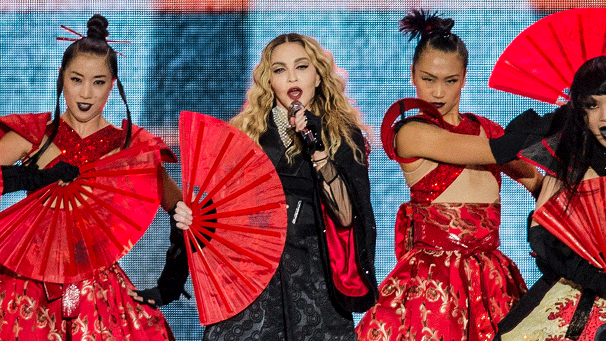 "Madonna, what's happening to you?" a new video of the queen of pop