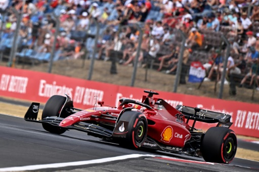 F1: Leclerc y Ferrari marcan su territorio en Hungría, Red Bull por debajo