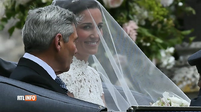 Mariage De Pippa Middleton Et James Matthews Les Premieres Images