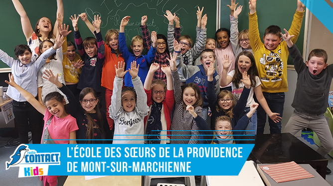 Contact Kids à L'Ecole des Soeurs de la Providence de Mont-sur-Marchienne