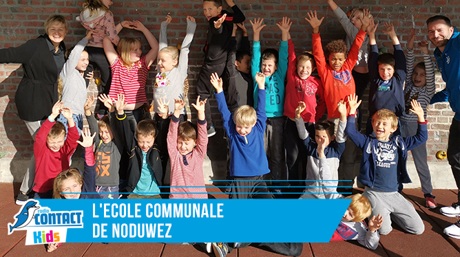 Contact Kids à l’école communale de Noduwez.