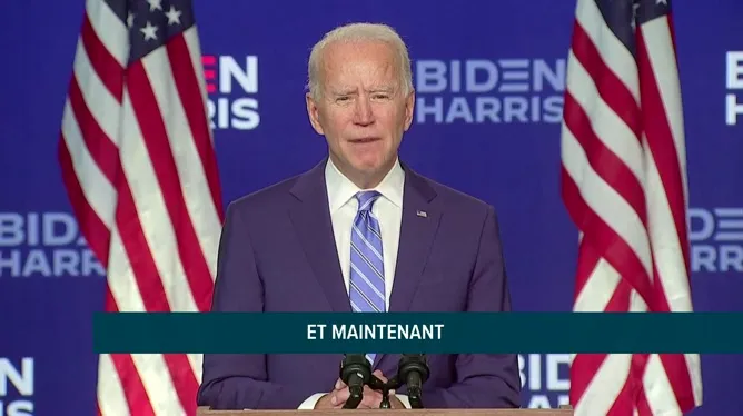 Biden: "Nous pensons que nous allons gagner"