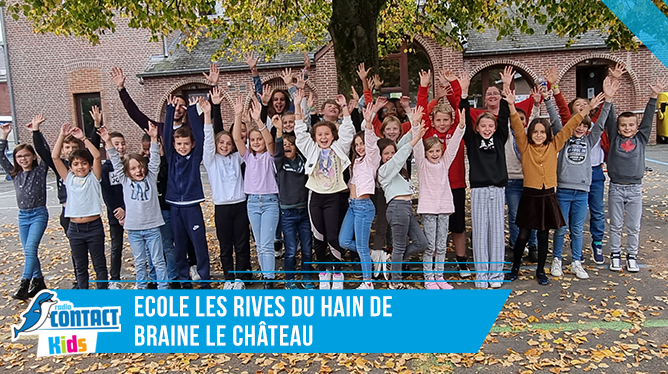 Contact Kids à l'Ecole des Rives du Hain Braine Le Château